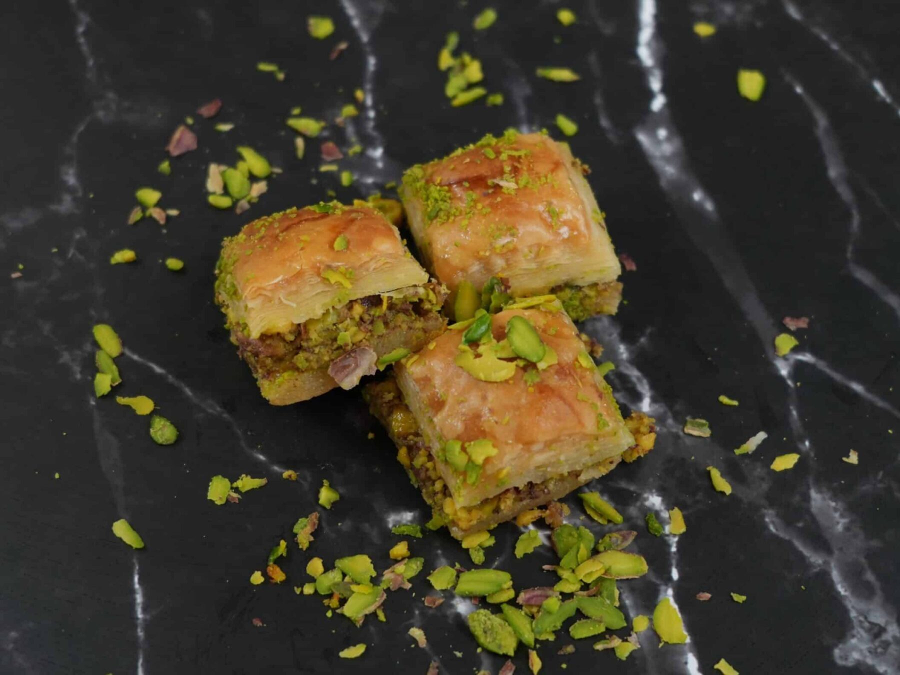 Baklava mit Pistazien – بقلاوة بالفستق